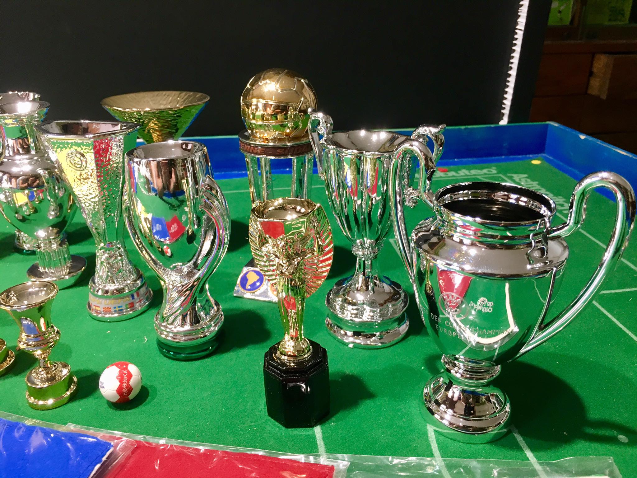 New Range Of Subbuteo Trophies Revealed And They Include The Champions League Subbuteo Online