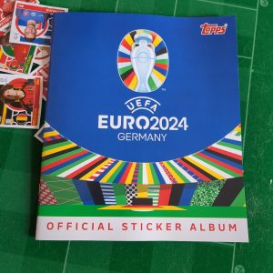 Euro 2024 stickers album starter set